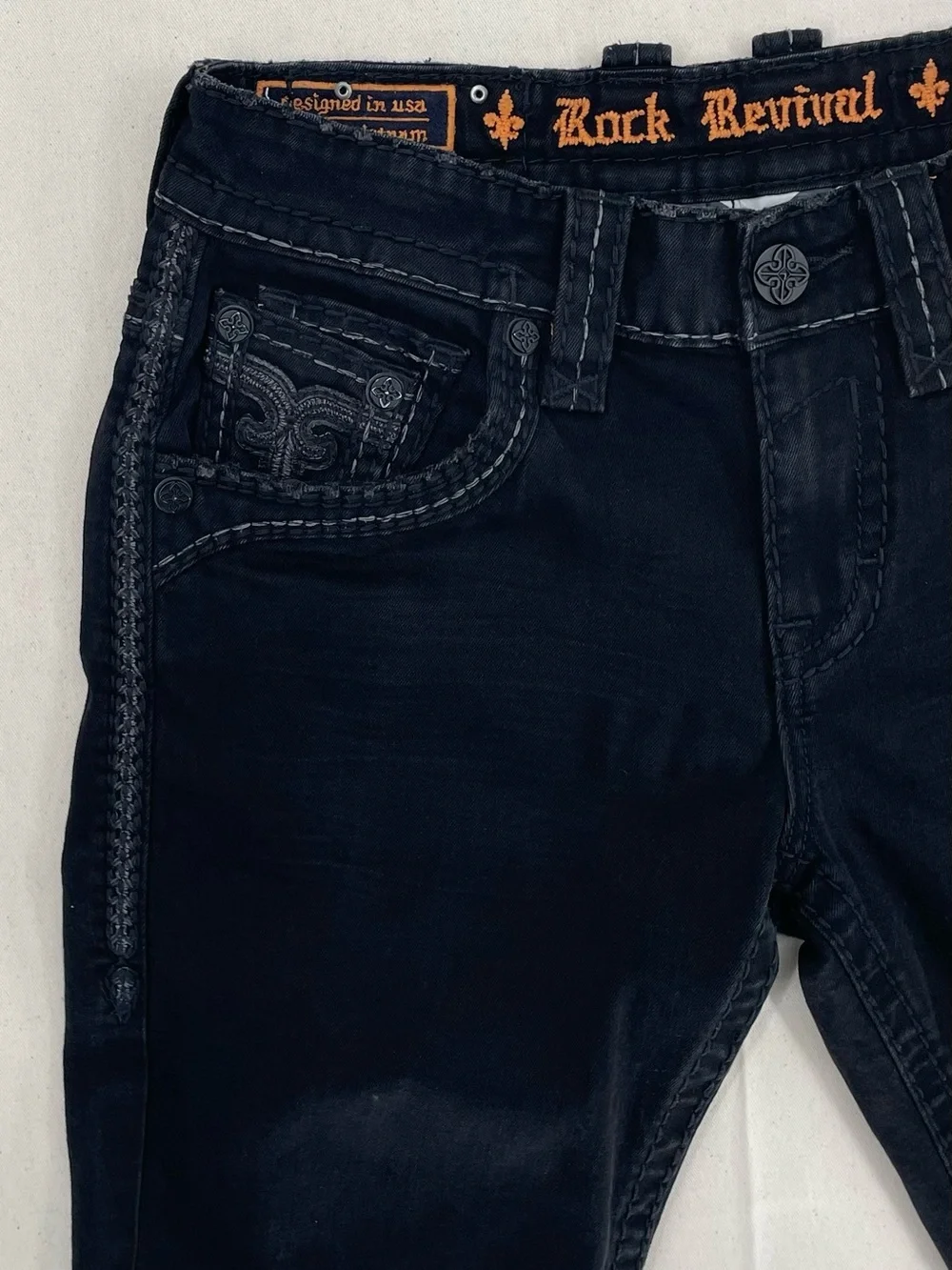 Rock Revival Black Jeans
